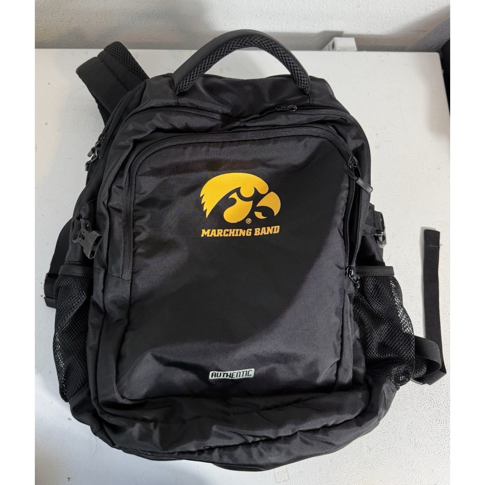 Authentic Iowa Hawkeyes Marching Band Backpack - 4 Compartments EUC
